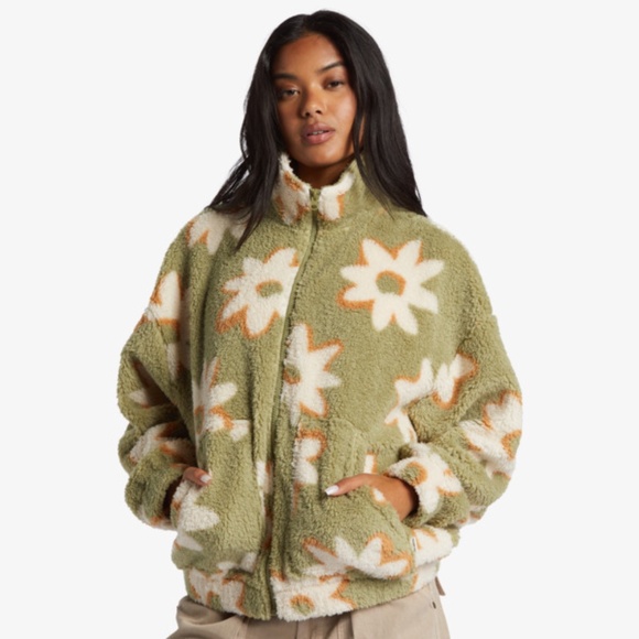 Billabong First Light Full Zip Jacket - Avocado MEDIUM - Picture 5 of 5